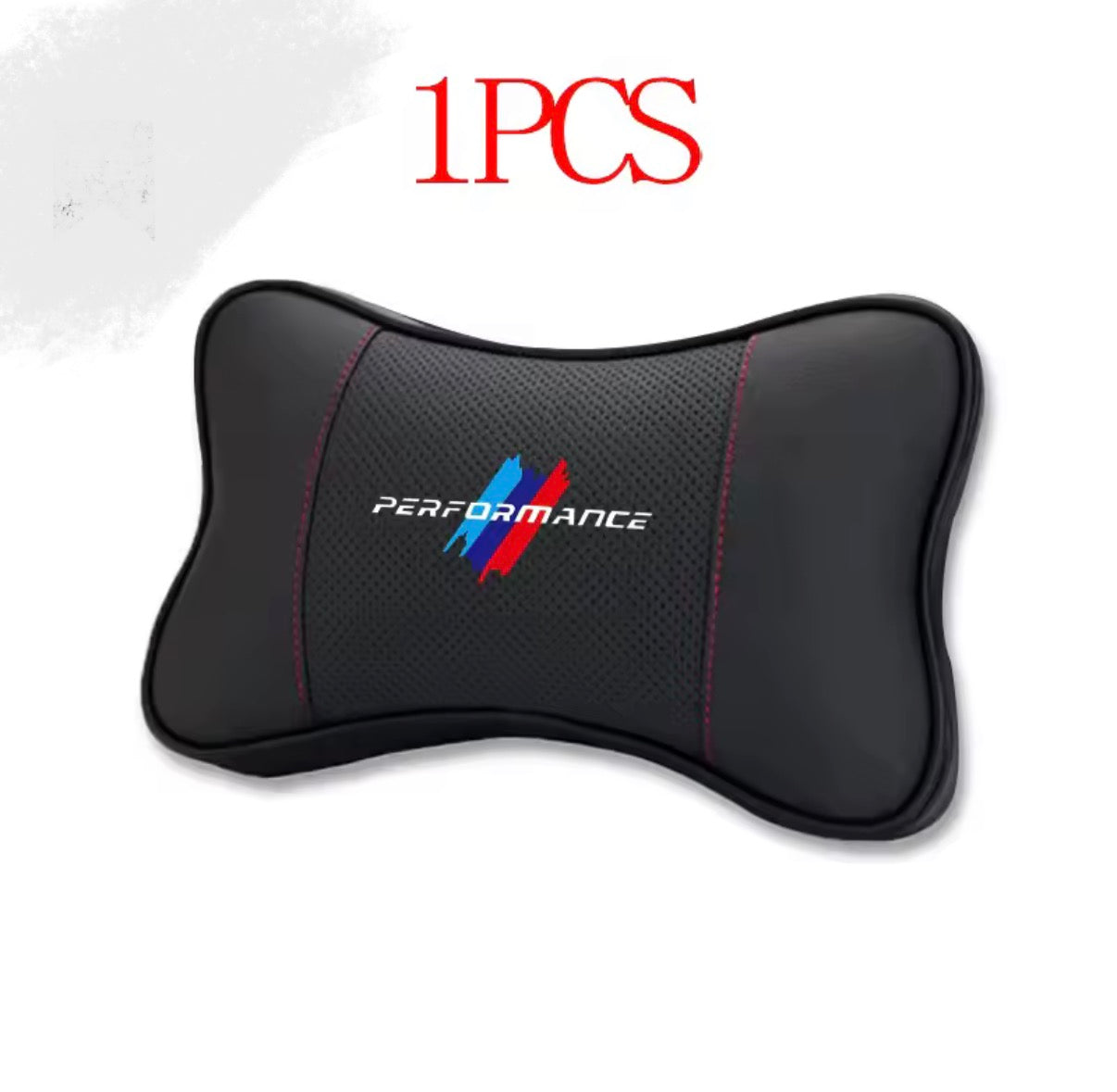 Car Seat Headrest Auto Logo Neck Pillow For BMW Performance