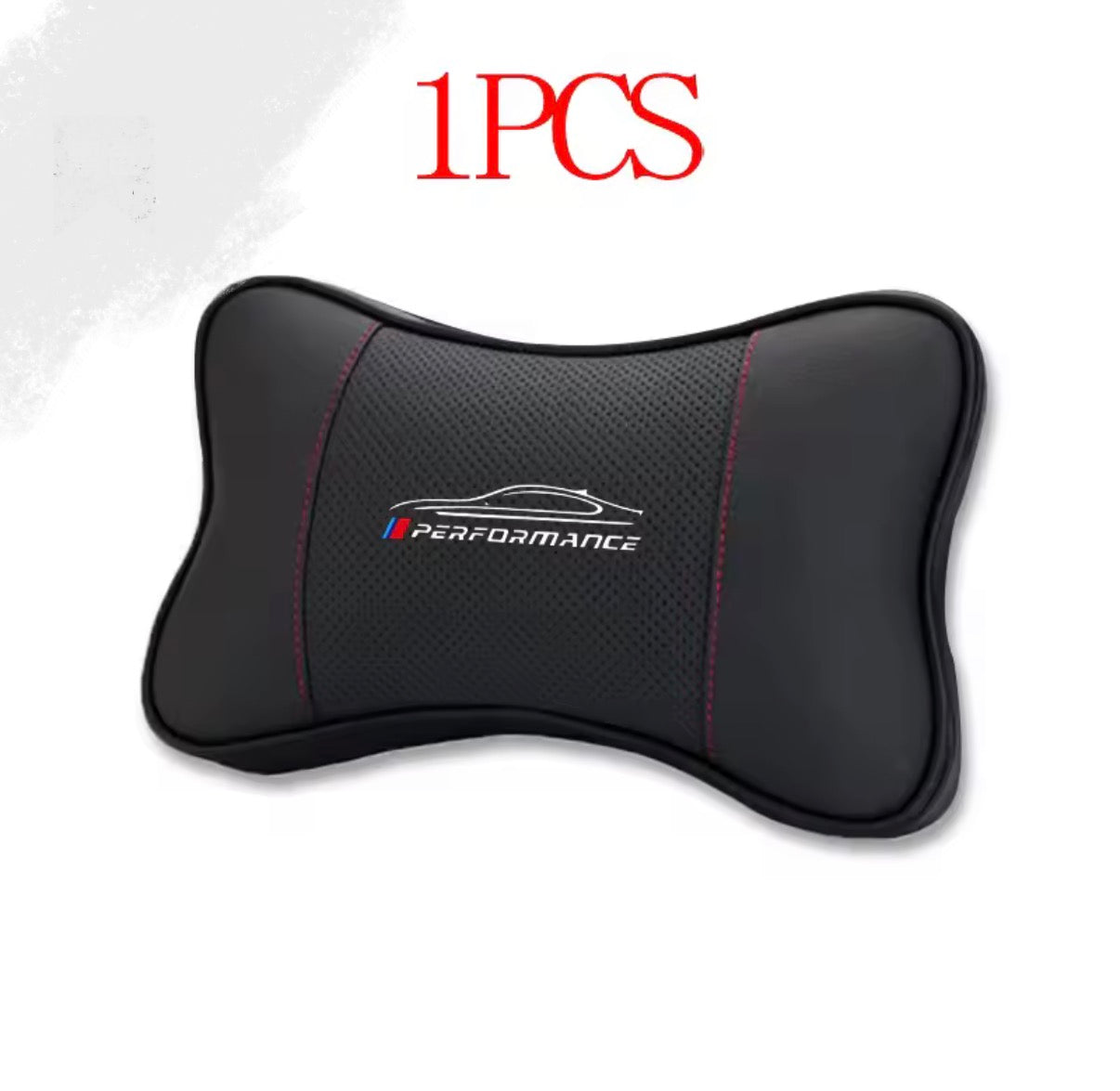 Car Seat Headrest Auto Logo Neck Pillow For BMW Performance