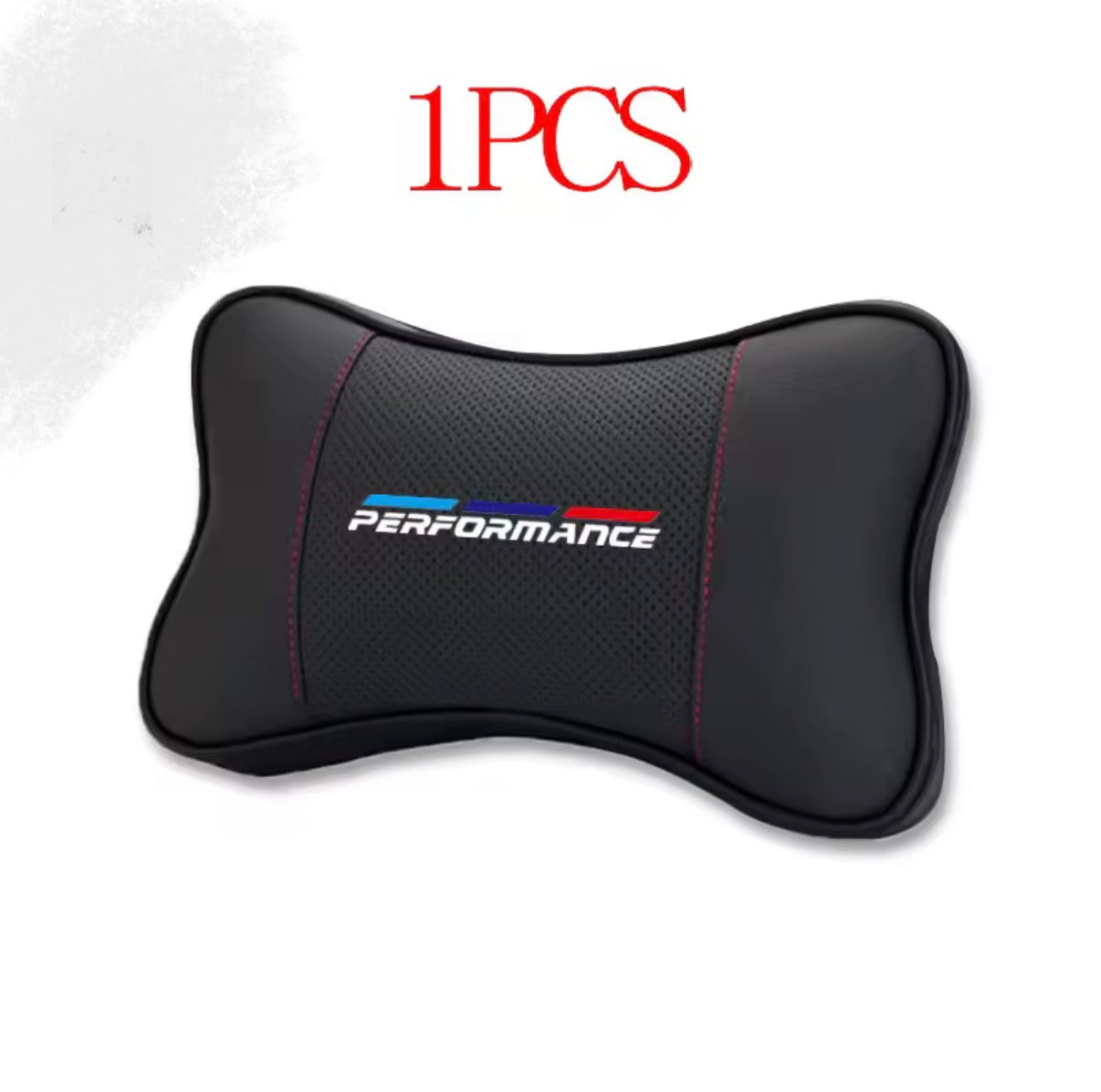 Car Seat Headrest Auto Logo Neck Pillow For BMW Performance