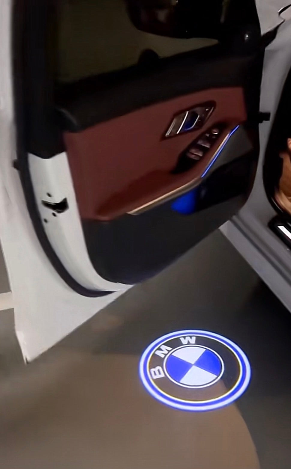 BMW door lights