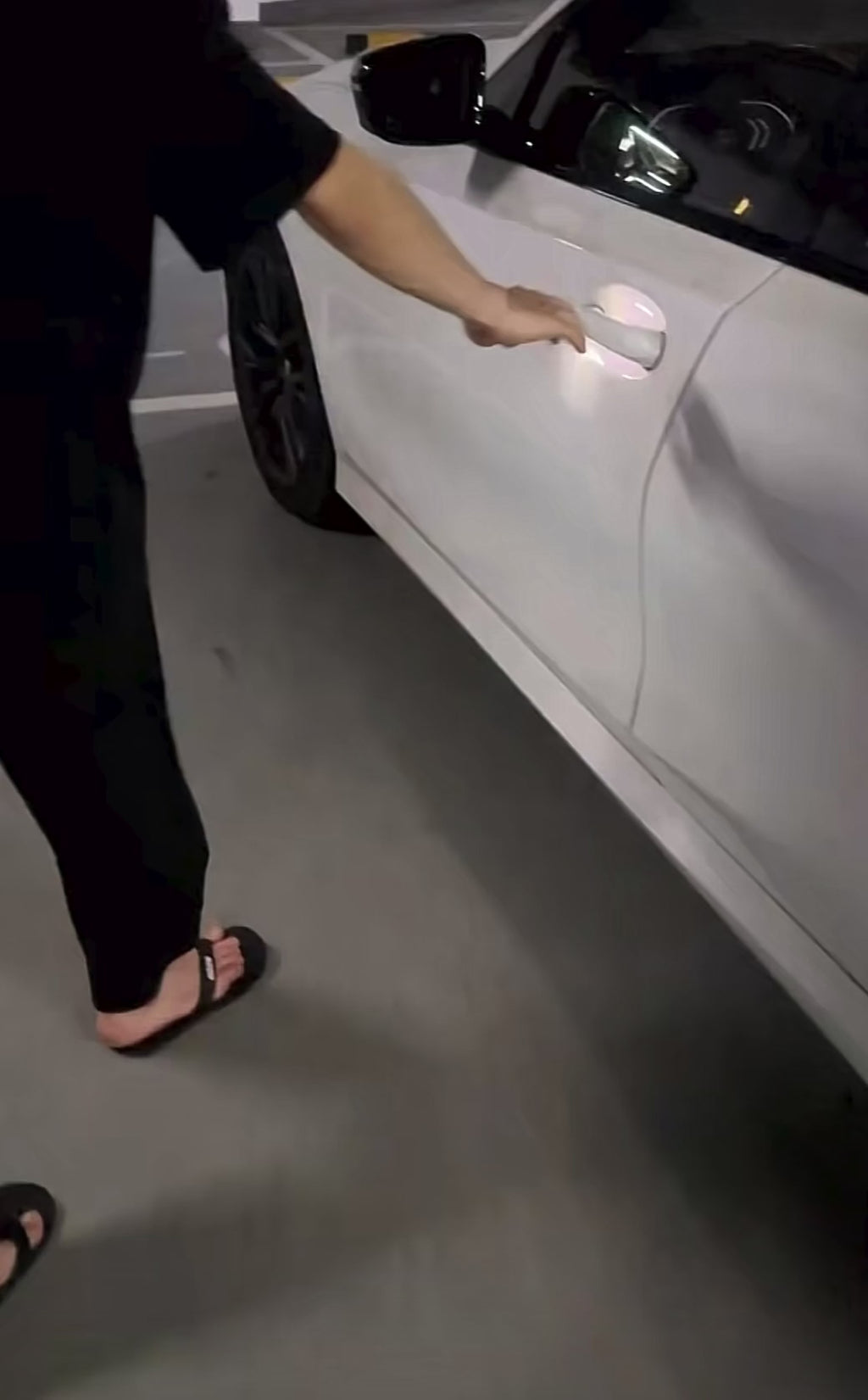 BMW door lights